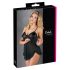 Cottelli - Zavodljivi čipkani babydoll (crni) - XL