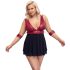 Cottelli Bondage Plus Size - crveni babydol