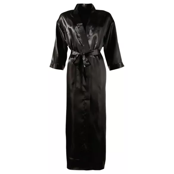 Cottelli - Satenski ogrtač (crni) - L/XL