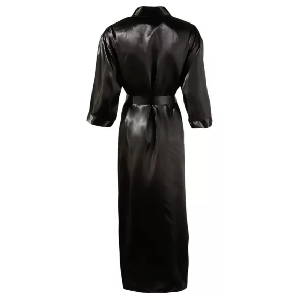Cottelli - Satenski ogrtač (crni) - L/XL