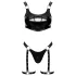 Black Level - Lakirani Set Odeće (Crna)