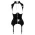 Black Level - otkrivena top haljina s halterima (crna)
