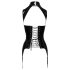 Black Level - otkrivena top haljina s halterima (crna) - XL