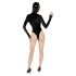 Crna Velvet - Batwoman telo crno telo s dugim rukavima - L