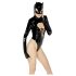 Crna Velvet - Batwoman telo crno telo s dugim rukavima - L