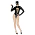 Crna Velvet - Batwoman telo crno telo s dugim rukavima - XL