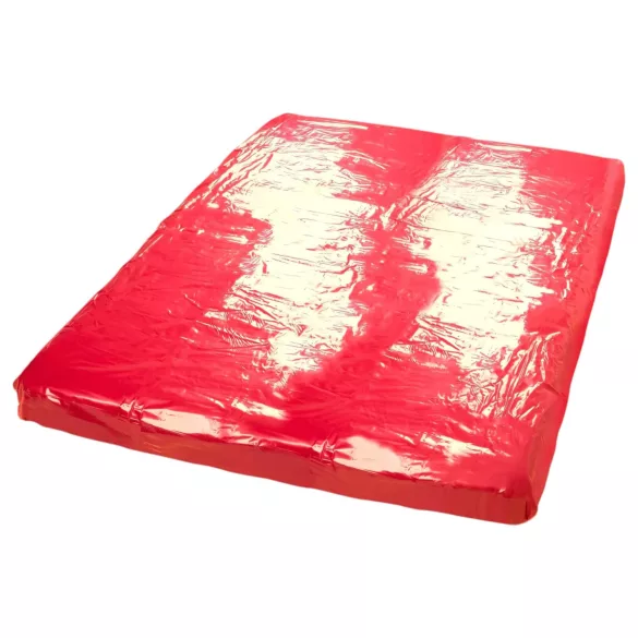 Lakirana posteljina - 200x220cm (crvena)