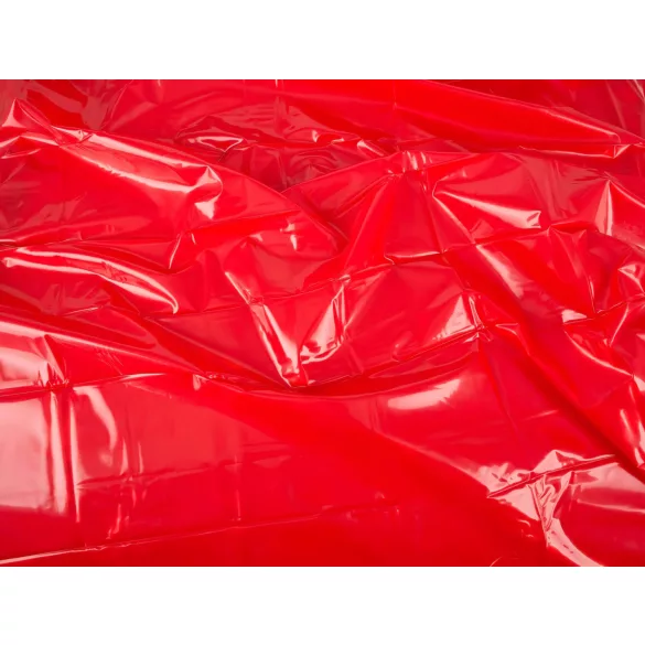 Lakirana posteljina - 200x220cm (crvena)