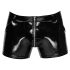 Black Level - Muške lak pantalone sa bočnim džepovima (crne) - 2XL