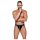 Black Level – muški jockstrap sa rajsferšlusom (crni)
