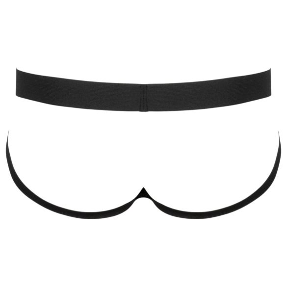 Black Level – muški jockstrap sa rajsferšlusom (crni)