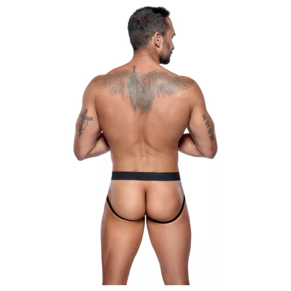 Black Level – muški jockstrap sa rajsferšlusom (crni) - M
