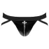 Black Level – muški jockstrap sa rajsferšlusom (crni) - M