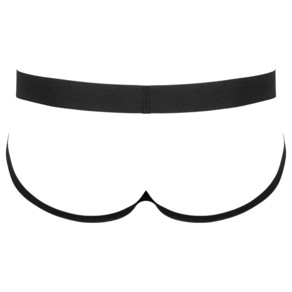 Black Level – muški jockstrap sa rajsferšlusom (crni) - L