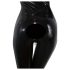 LATEX - dugi rukavi ženski kombinezon (crna) - XL