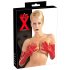 LATEX - duge uniseks rukavice (crvene) - L