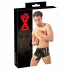 LATEX - bokserice + navlaka za penis (crna) - L/XL