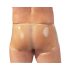LATEX - bokserice + penis navlaka (prirodna) - L/XL