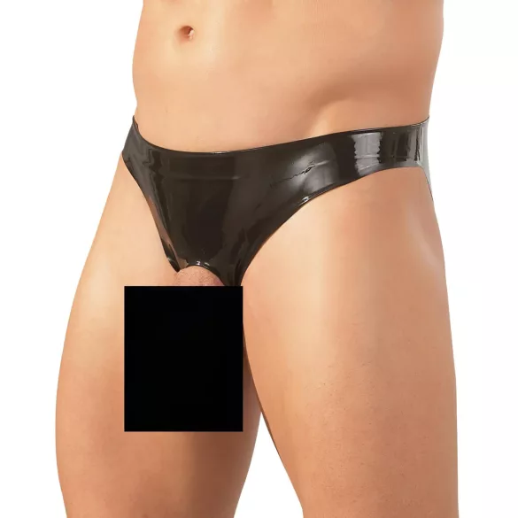LATEX - showmaster - muške gaće - crne (S-L)