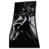 Late X - latex vakuum krevet (crni)