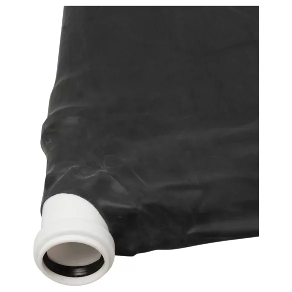 Late X - latex vakuum krevet (crni)