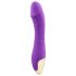 Mrow Real Lover - punjivi, vodootporni realistični vibrator (ljubičasti)