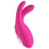 Mrow - akumulatorski, trostruki vibrator klitorisa (roze)