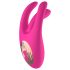 Mrow - akumulatorski, trostruki vibrator klitorisa (roze)