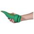 OgazR Octopuss - dildo sa pipcima 21 cm (zeleno-žuto)