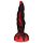 OgazR Hell Dong - izbrazdani dildo - 20 cm (crvena)