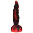 OgazR Hell Dong - izbrazdani dildo - 20 cm (crvena)