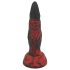 OgazR Hell Dong - izbrazdani dildo - 20 cm (crvena)