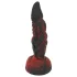 OgazR Hell Dong - rebrasti dildo - 20 cm (crvena)