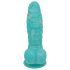 OgazR Morska Zmija - talasasti dildo - 17 cm (plavo-belo)