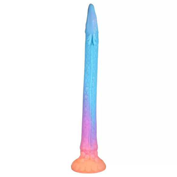 OgazR XXL Jegulja - fosforescentni analni dildo - 47 cm (roze)