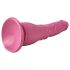 OgazR Optimus - realistični dildo sa vakumom - 22 cm (pink)