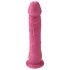 OgazR Optimus - realistični dildo sa vakumom - 22 cm (pink)