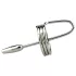 DeepRing - prstenasti metalni dilatator - 9cm (srebrni)