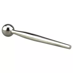 FukR - metalna, kuglasta dilator - 8cm (srebrna)