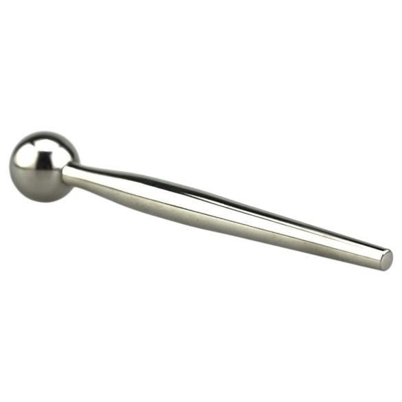 FukR - metalna, kuglasta dilator - 8cm (srebrna)