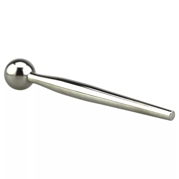 FukR - metalna, kuglasta dilator - 8cm (srebrna)