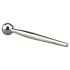 FukR - metalna, kuglasta dilator - 8cm (srebrna)
