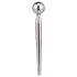 FukR - metalna, kuglasta dilator - 8cm (srebrna)