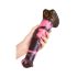 Bad Horse - silikonski dildo, 24cm (braon-roze)