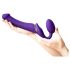 Strap-on-me M – Vibrator bez pojasa za nošenje (ljubičasti)