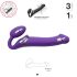 Strap-on-me M – Vibrator bez pojasa za nošenje (ljubičasti)