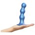 Strap-on-me Balls L - kugle dildo sa vakumom (plavi)