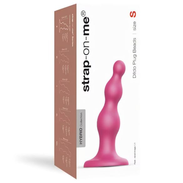 Strap-on-me Beads S - перле са усисном чашом (розе)