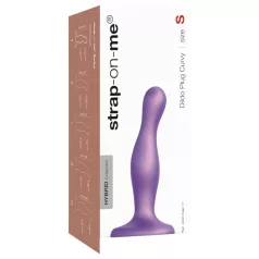   Strap-on-me Curvy S - таласасти дилдо са присисном чашицом (љубичасти)