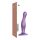 Strap-on-me Curvy M - talasasti dildo sa vakumskom bazom (ljubičasti)